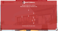 Desktop Screenshot of masterwall.com.au